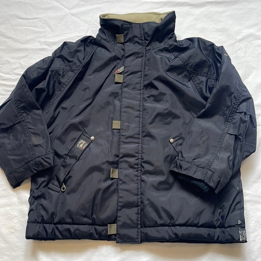 Jean Bourget Kids Navy Winter Coat Size 6